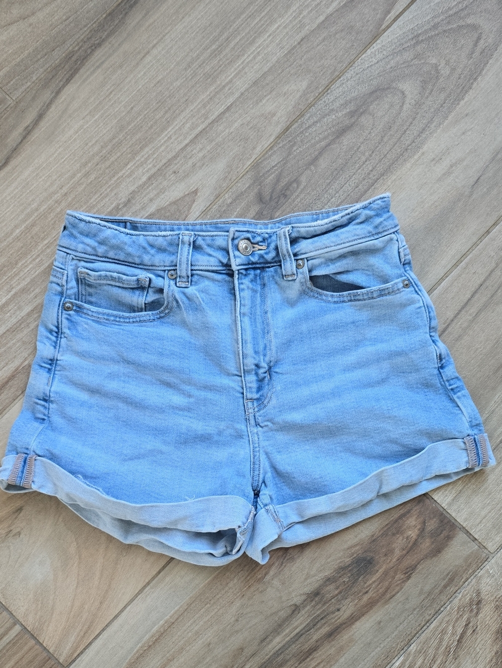 American Eagle High Rise Mom Shorts